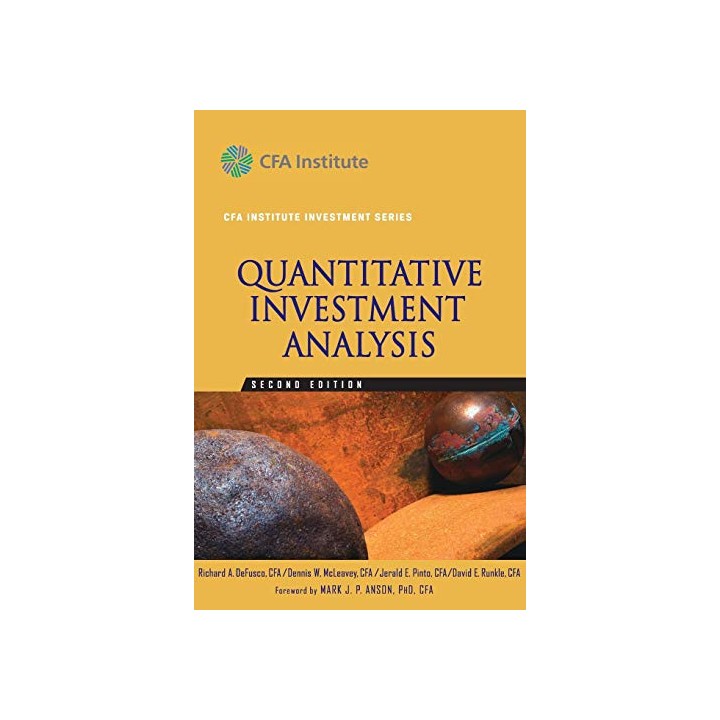 Quantitative Investment Analysis (Second edition)